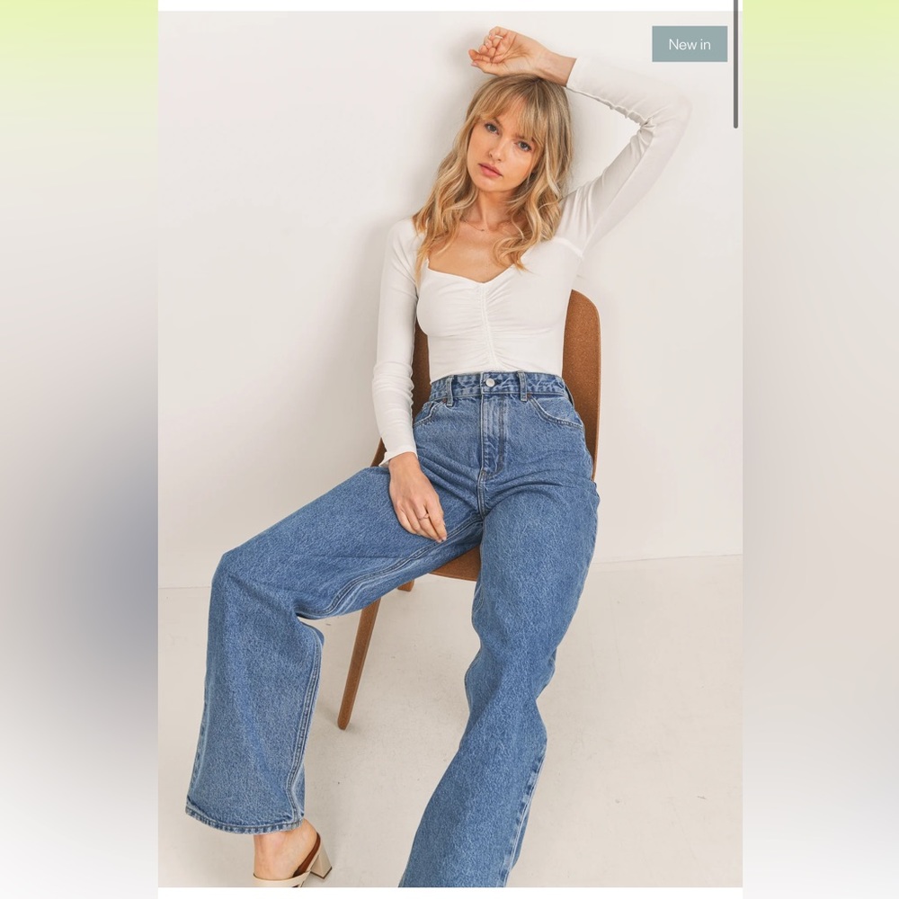 Just Black Denim Straight Jeans